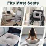 Ergonomic Donut Pillow for Pressure Relief and Comfort