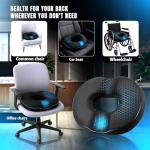 Mullow® Donut Pillow for Tailbone Pain Relief