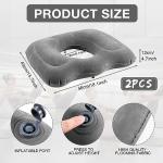 Leinuosen Inflatable Donut Pillow for Pain Relief