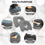 Leinuosen Inflatable Donut Pillow for Pain Relief