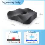 Cozy Memory Foam Donut Pillow for Comfort