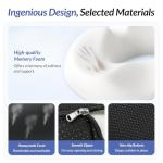 ZIKEE Memory Foam Donut Pillow for Pain Relief