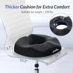 ZIKEE Memory Foam Donut Pillow for Pain Relief