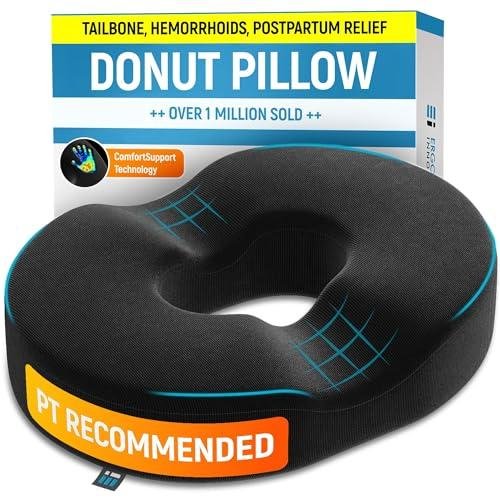 Donut Pillow for Tailbone Pain Relief and Comfort