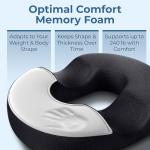 Comfort Donut Pillow for Tailbone Pain Relief