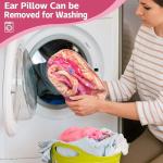 Ear Piercing Donut Pillow for Side Sleepers