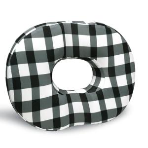 Donut Pillow for Tailbone Pain Relief - Plaid