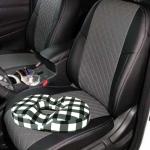 Donut Pillow for Tailbone Pain Relief - Plaid