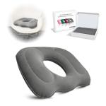 Inflatable Donut Pillow for Tailbone Pain Relief