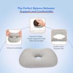 Swaycy Donut Pillow for Ear Pain Relief