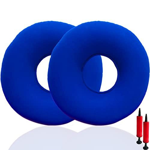 2 Pack Inflatable Donut Cushion for Tailbone Pain