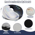 SAHEYER Memory Foam Donut Pillow for Comfort