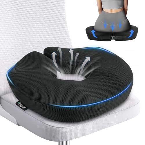 Feagar Memory Foam Donut Seat Cushion