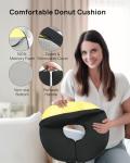 Feagar Memory Foam Donut Seat Cushion