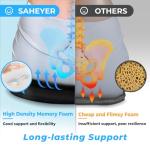 SAHEYER Memory Foam Donut Pillow for Comfort