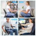 SAHEYER Memory Foam Donut Pillow for Comfort