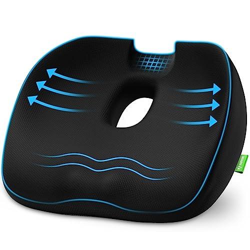 AUVON Donut Pillow for Tailbone and Hemorrhoid Relief