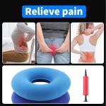 Inflatable Donut Pillow Ring Seat - 2 Pack