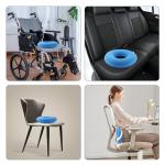 Inflatable Donut Pillow Ring Seat - 2 Pack