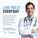 Dr. Frederick’s Inflatable Donut Pillow for Pain Relief