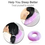 Lavender Donut Pillow for Ear Pain Relief