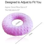Lavender Donut Pillow for Ear Pain Relief