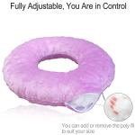 Lavender Donut Pillow for Ear Pain Relief