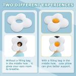Donut Pillow for Side Sleepers with Ear Hole