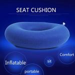 Inflatable Donut Pillow for Sciatic Nerve Relief