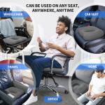 Inflatable Donut Pillow for Tailbone and Pain Relief