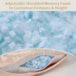 Ear Piercing Donut Pillow with Foam Plug