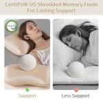 Ear Piercing Donut Pillow with Foam Plug