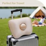 Ear Piercing Donut Pillow with Foam Plug