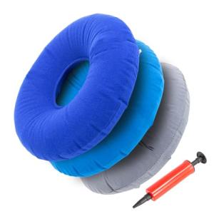3 Pack Inflatable Donut Pillows for Comfort