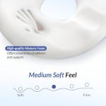ZIKEE Dual U-Shaped Donut Pillow for Pain Relief