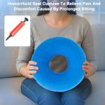 3 Pack Inflatable Donut Pillows for Comfort