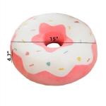 YUDONG 15-Inch Plush Donut Pillow – Fun Decor