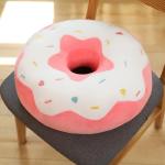 YUDONG 15-Inch Plush Donut Pillow – Fun Decor