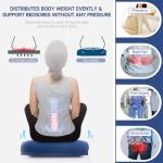 Portable Adjustable Donut Pillow for Comfort Relief