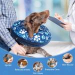 Soft Inflatable Donut Collar for Dog Recovery