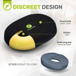 Comfortable Donut Pillow for Tailbone Relief