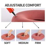 Comfort Donut Pillow for Tailbone Pain Relief