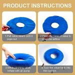 Zonon Inflatable Donut Cushions for Home & Travel