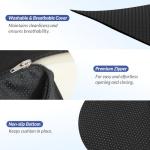 ZIKEE Dual U-Shaped Donut Pillow for Pain Relief