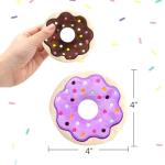 6 Pack Donut Catnip Toys for Kittens