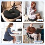 CushZone Cooling Gel Donut Pillow for Pain Relief