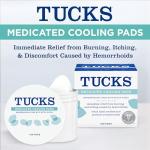Cooling Medicated Pads with Witch Hazel, 100 Count