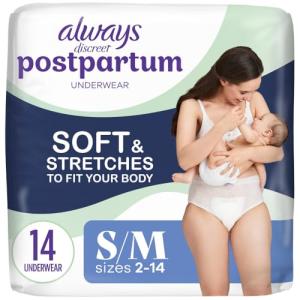 Comfortable Incontinence Underwear for Women, 14 Count