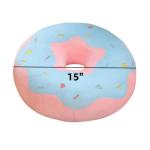 YUDONG 16-Inch Plush Donut Pillow Cushion