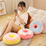 YUDONG 16-Inch Plush Donut Pillow Cushion